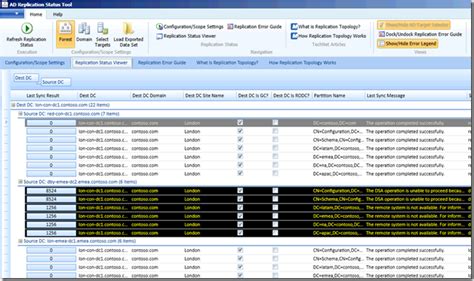 microsoft ad replication status tool.